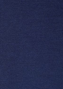 s.Oliver Strandshirt mit Bindeband am Ausschnitt, lockere Passform, Boho-Style