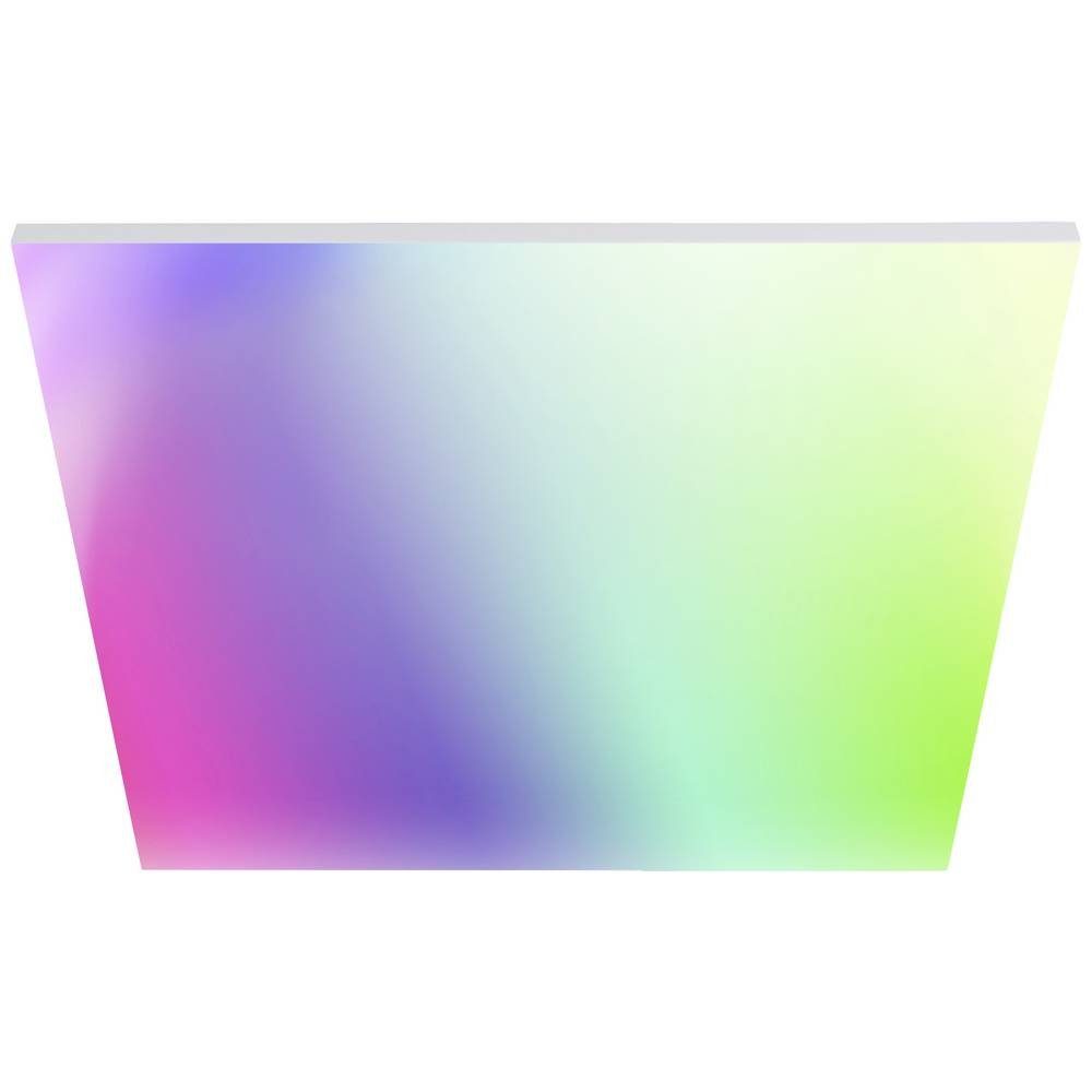 MÜLLER LICHT Deckenleuchte tint LED-Panel Aris, white+color, 60x60 LED-Panel-Leuchten 404045, App steuerbar