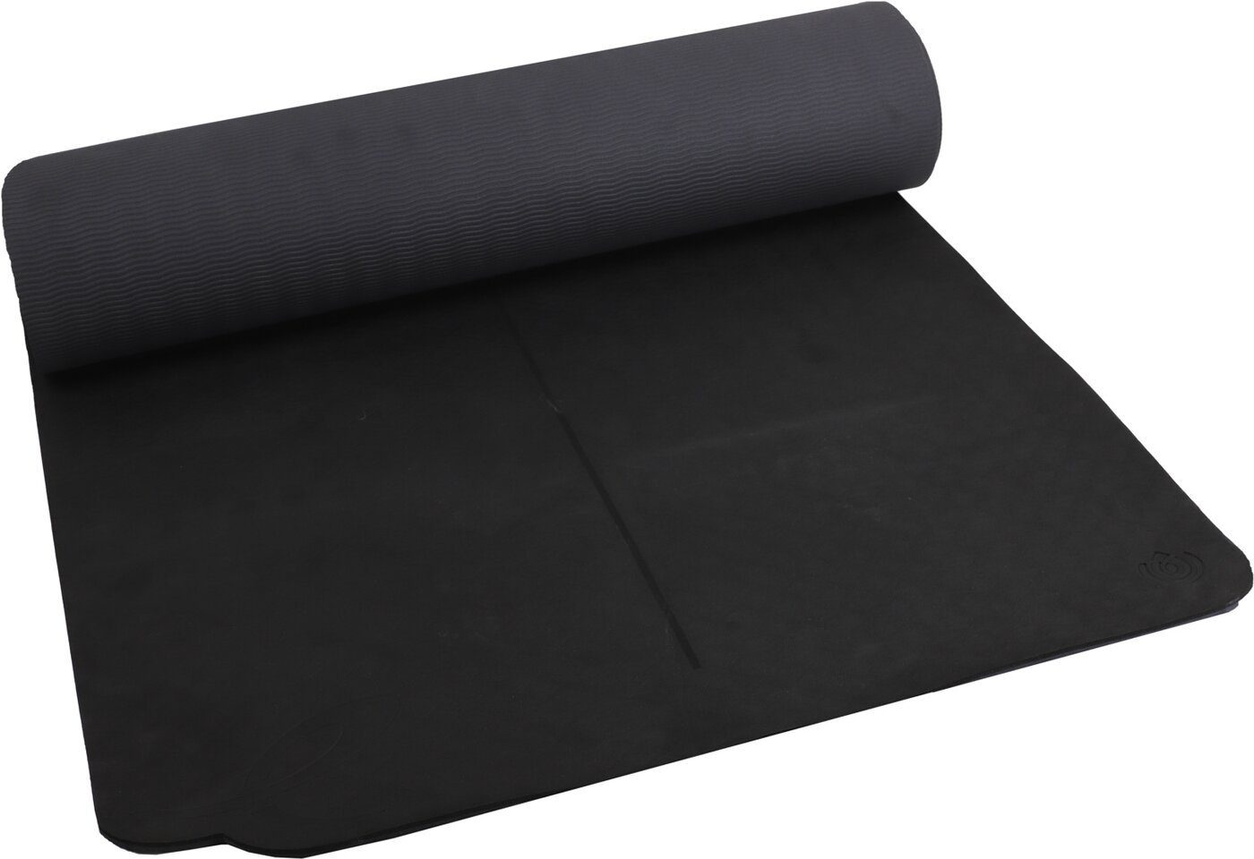 Ux.-Yoga-Matte PVC BLACK/BLACK/ANTHRACI Energetics 1.0 frei Gymnastikmatte