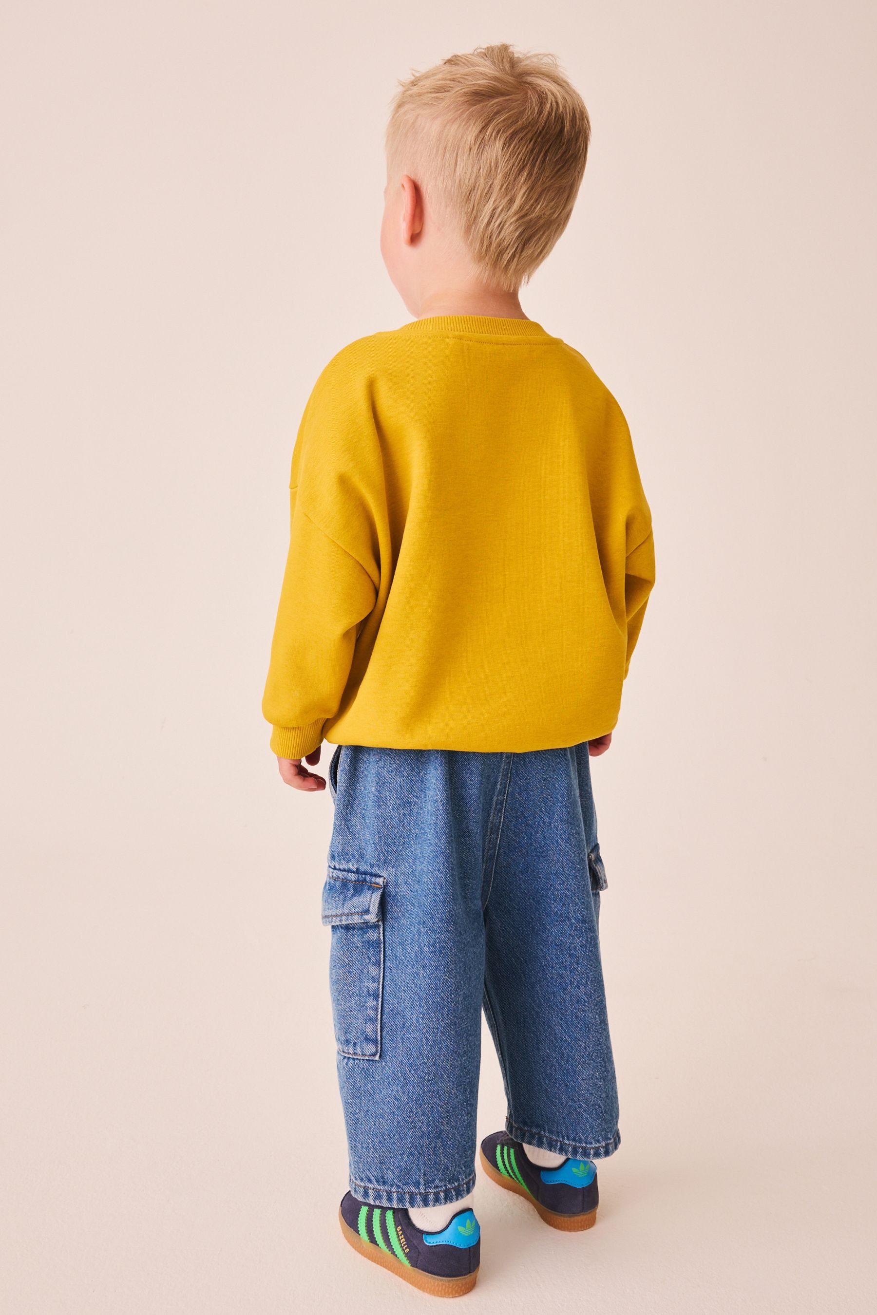 Next Sweater Sweatshirt mit Aufdruck (1-tlg)