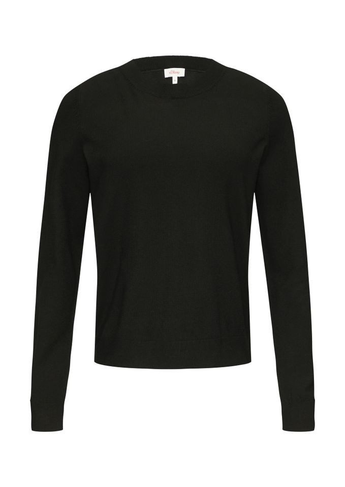 s.Oliver Strickpullover - Pullover mit Rundhalsausschnitt günstig online kaufen
