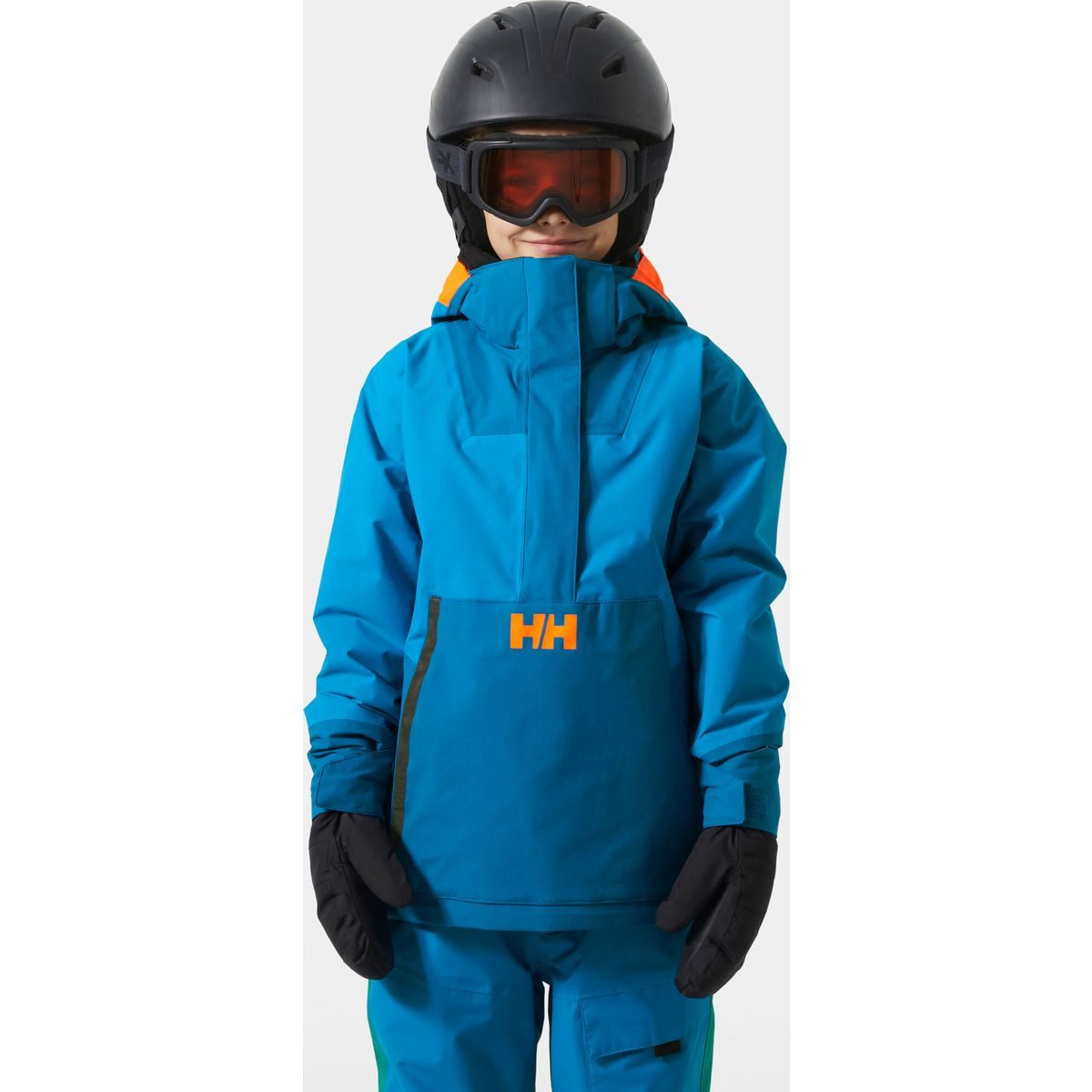 Helly Hansen Skijacke JR Ride Anorak Wetterfester, atmungsaktiver Skianorak mit praktischen Taschen und