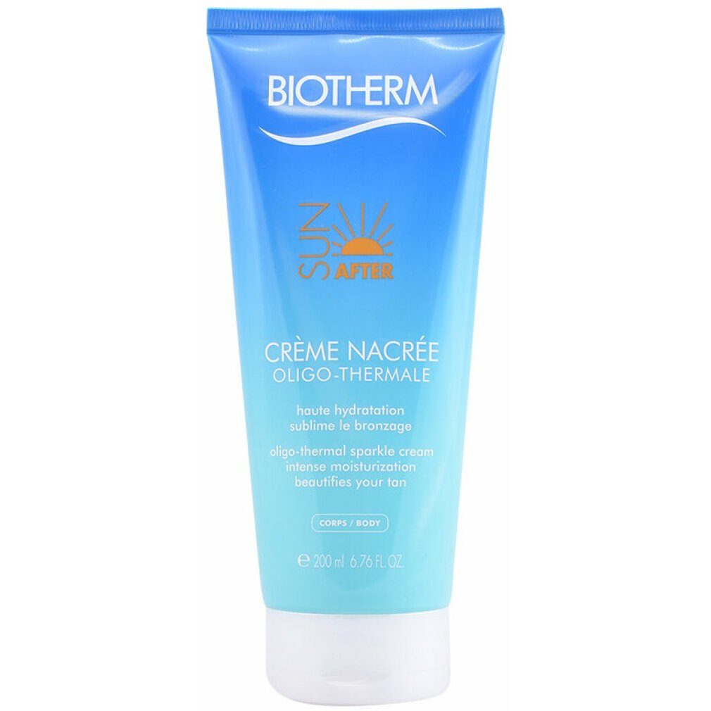 BIOTHERM Körperpflegemittel Biotherm After Sun Creme Nacree Oligo-Thermale Body Cream 200ml