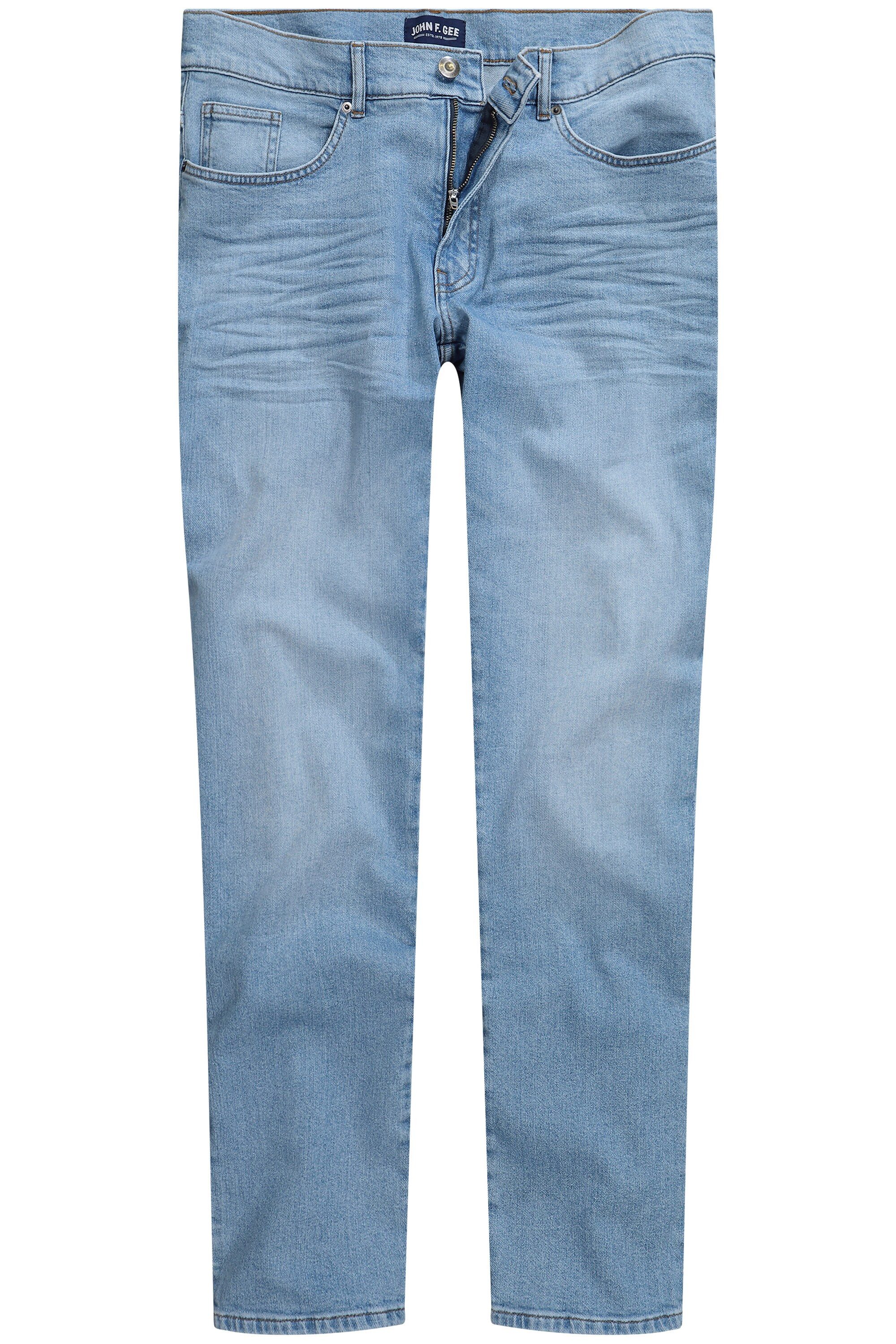 John F. Gee 5-Pocket-Jeans Jeans Bauchfit Denim Regular Fit günstig online kaufen