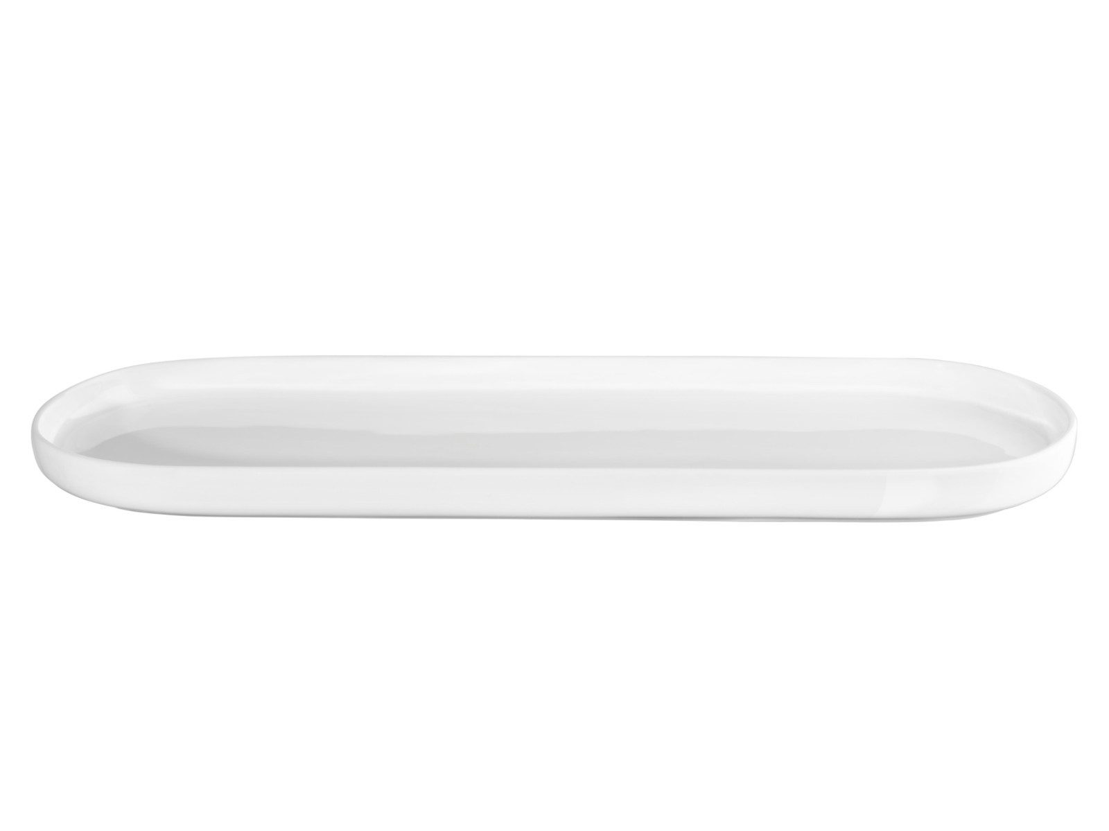 ASA SELECTION Servierplatte oco Platte oval 25,5x8,5cm, Fine Bone China, (Platten)