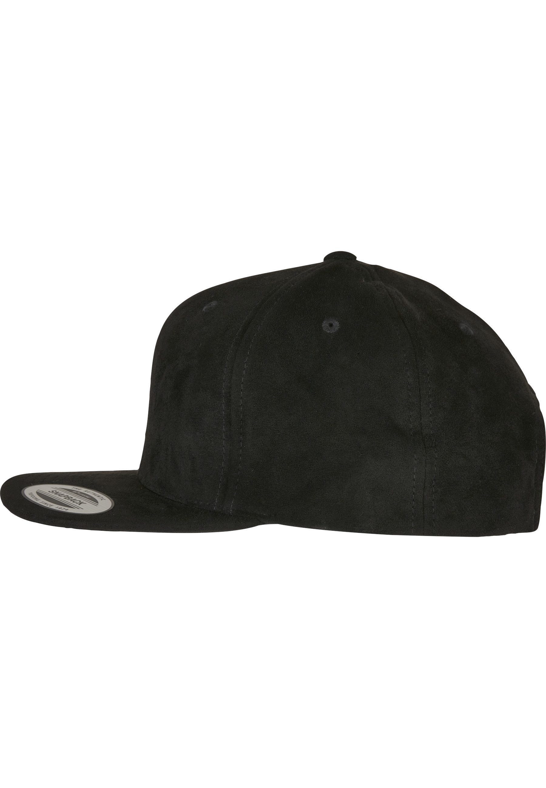 Flexfit Snapback Cap Flexfit Unisex Suede Leather Snapback