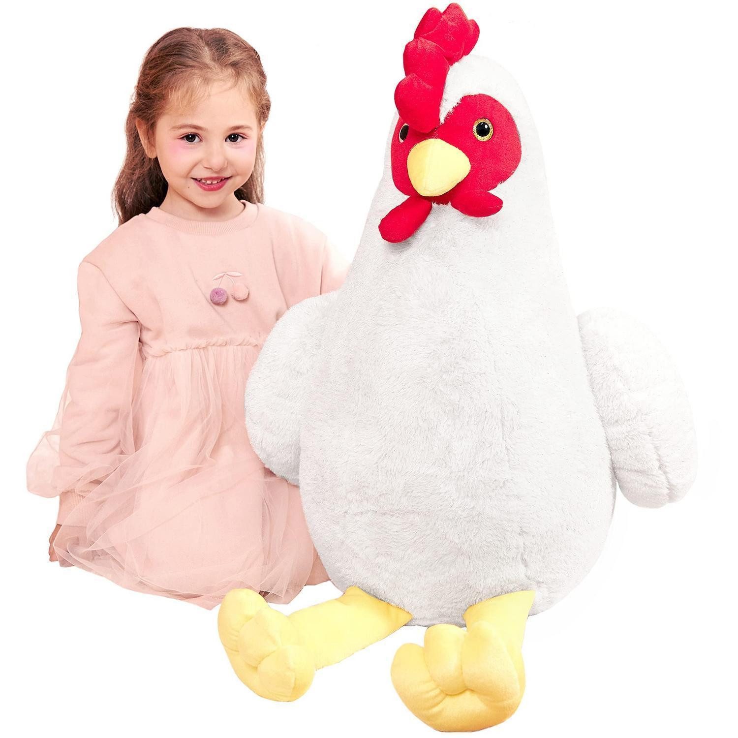 LuxusKollektion Kuscheltier Plüschtier 60cm XXL Kuscheltier Geschenk Kinder Huhn