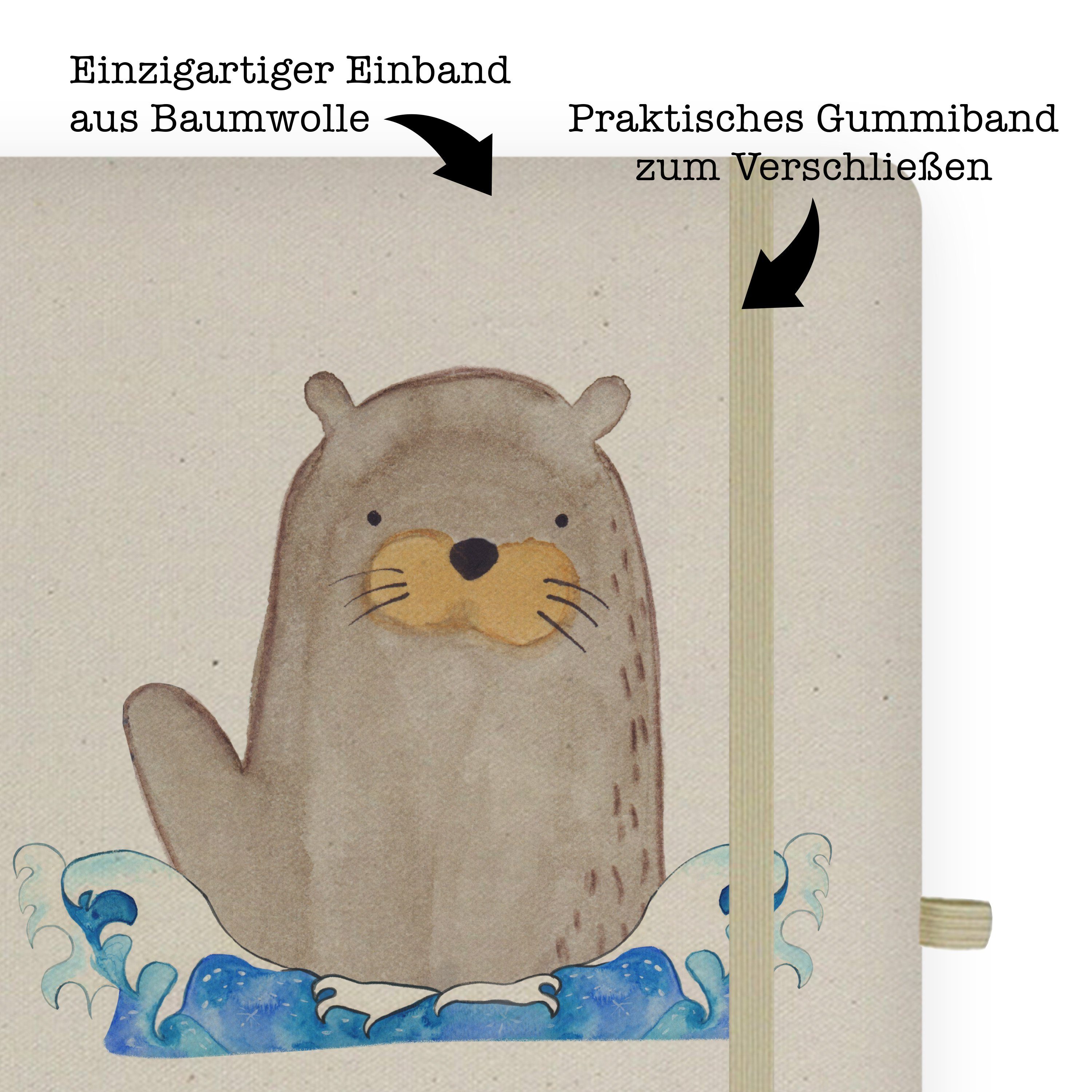 Notizblock, Schwimmlehrer Panda Beruf, S & mit Panda - Mr. Notizbuch Mrs. - Transparent & Mrs. Mr. Geschenk, Herz