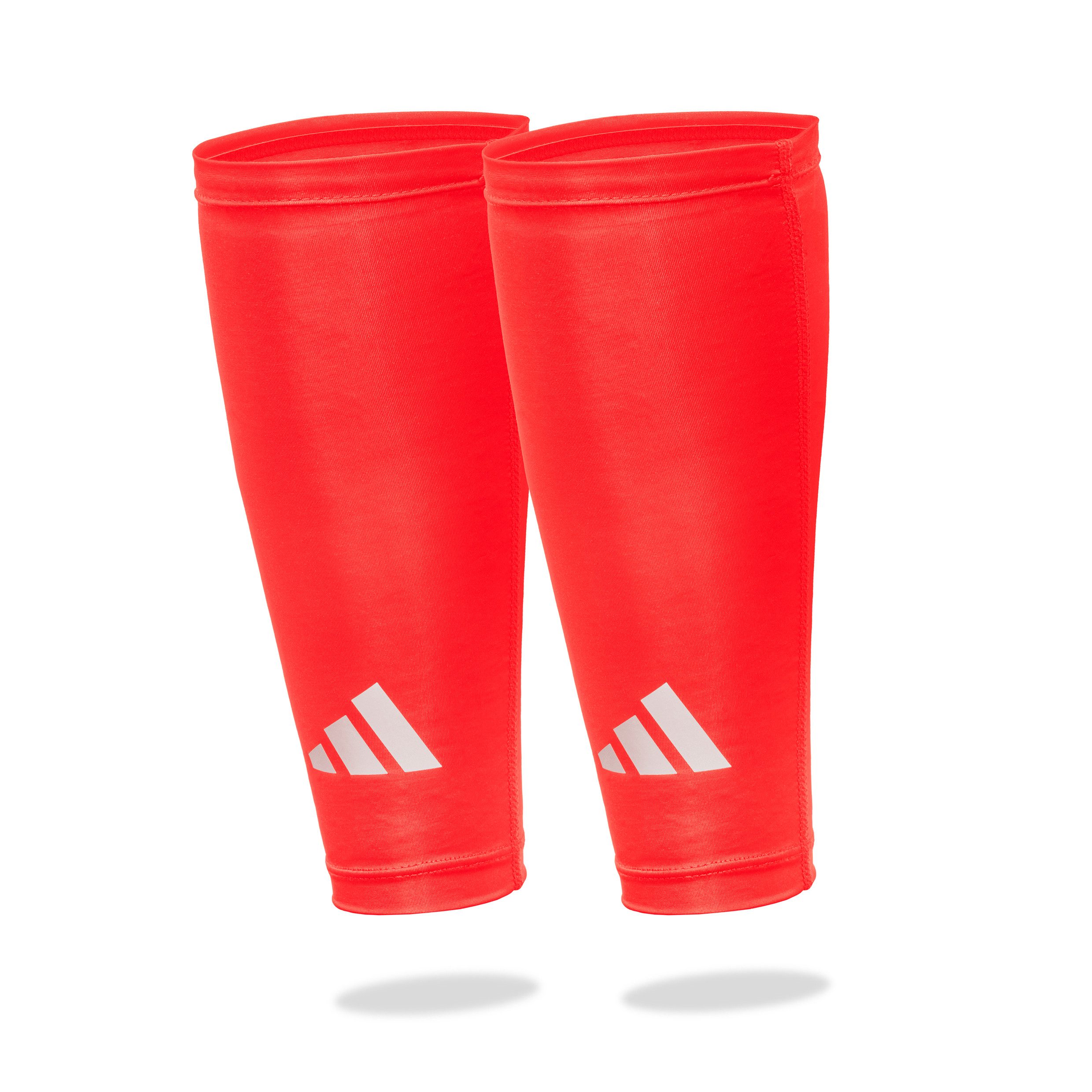 adidas Performance Bandage Aeroready Compression Calf Sleeves Rot, Unterstützt die Temperaturregulierung mit einer leichten Isolierung