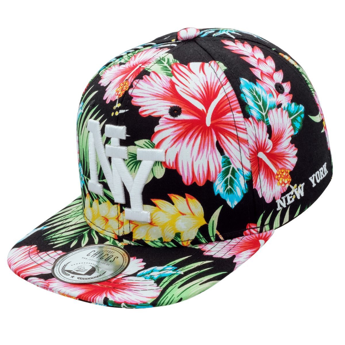 NY Flower Black White