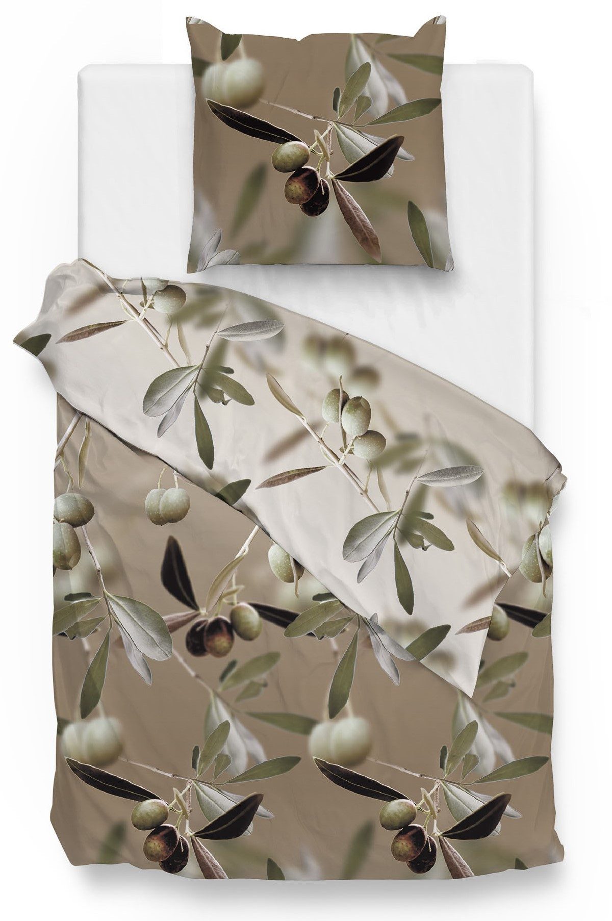 ZO HOME Bettwäsche Mylie, Mako-Satin, 2 teilig, Bettwäsche aus 100% Baumwolle, hochwertiges Mako-Satin