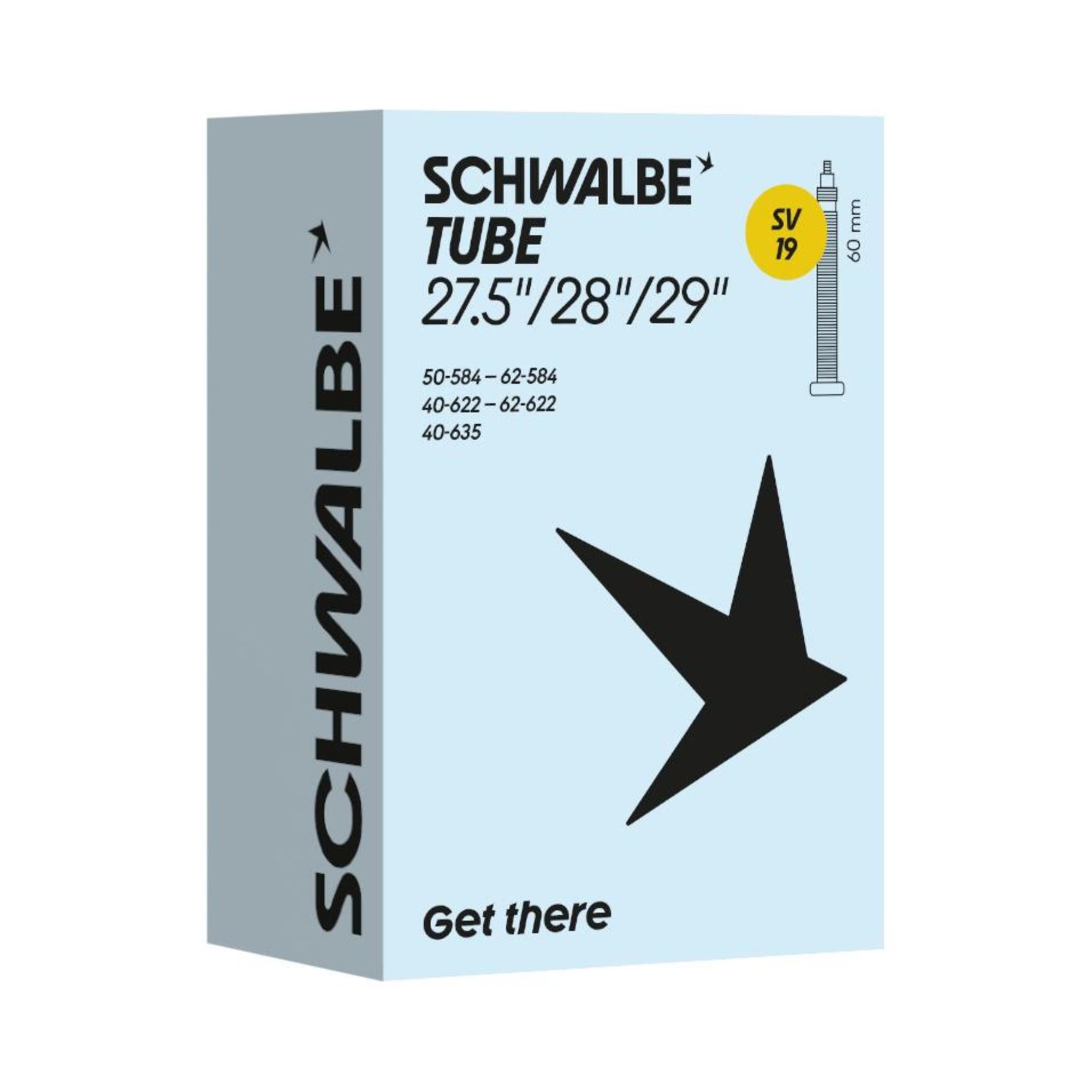 Schwalbe Fahrradschlauch Schwalbe Schlauch SV19 60mm 40/62-584/635 Modell 2026