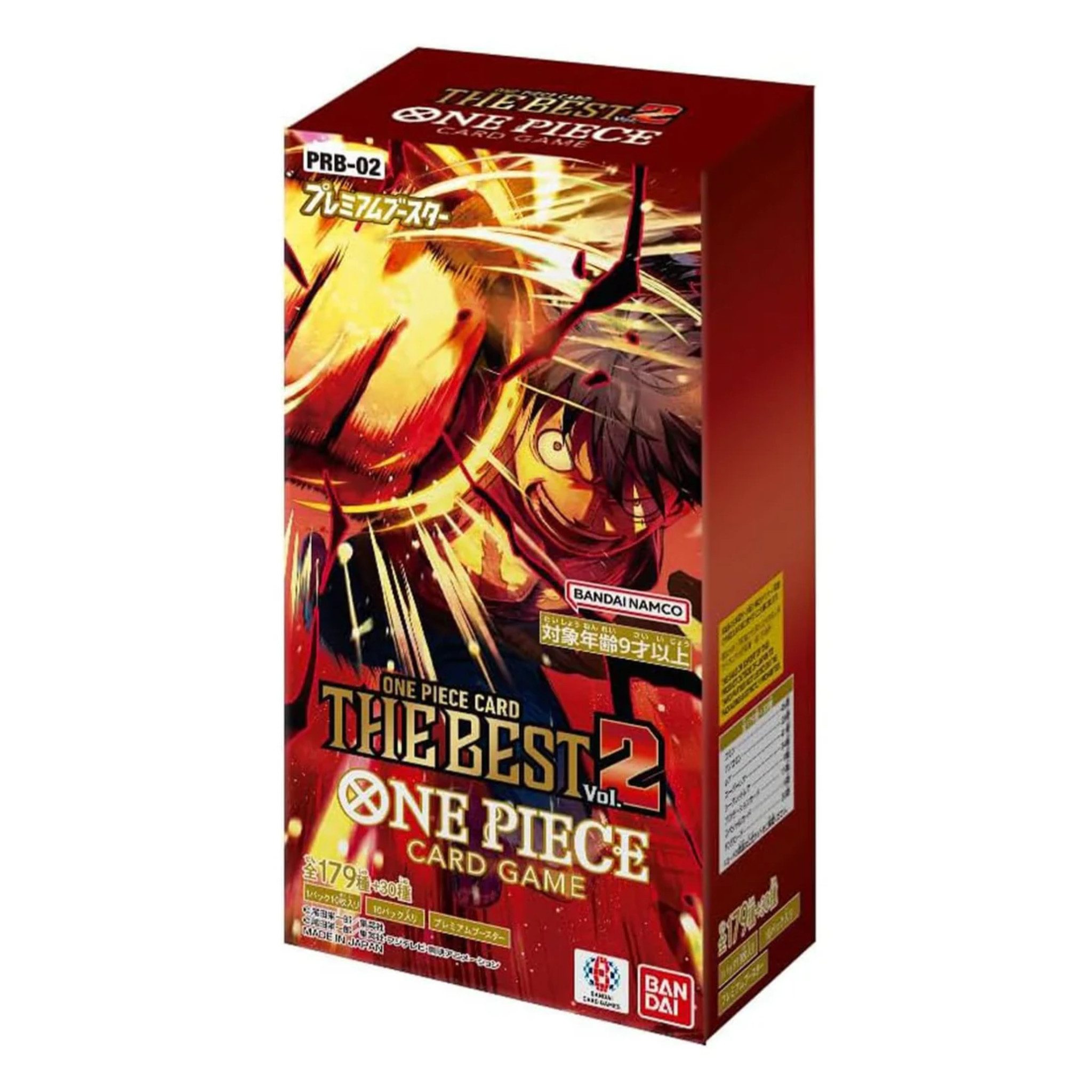 BANDAI NAMCO Sammelkarte OnePieceCard Game The Best Vol.2 Booster Display PRB-02 Japanisch