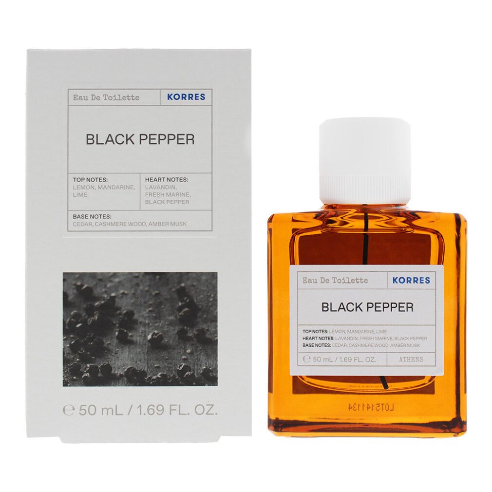 Korres Eau de Toilette Black Pepper Eau De Toilette 50ml