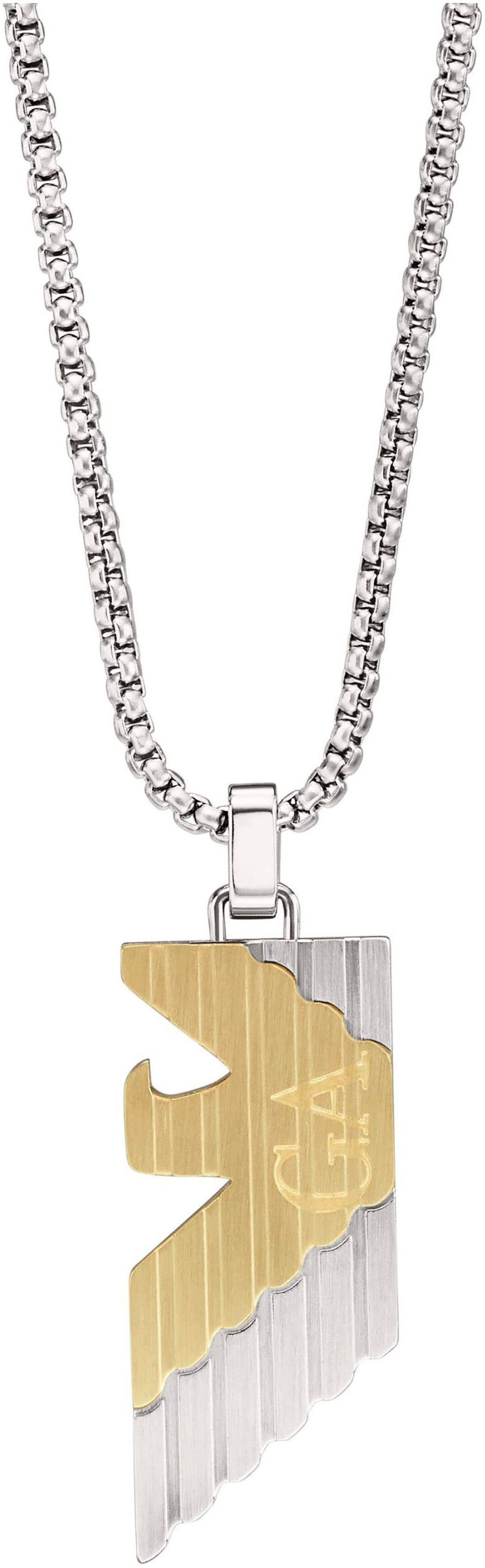 Emporio Armani Edelstahlkette EAGLE LOGO, EGS3073040 günstig online kaufen