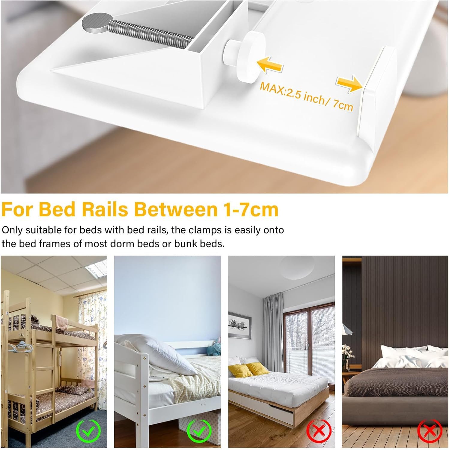 LA CUTE Nachttisch Ablage Katzen Bettablage, Nachttisch zum Einhängen, Rega günstig online kaufen