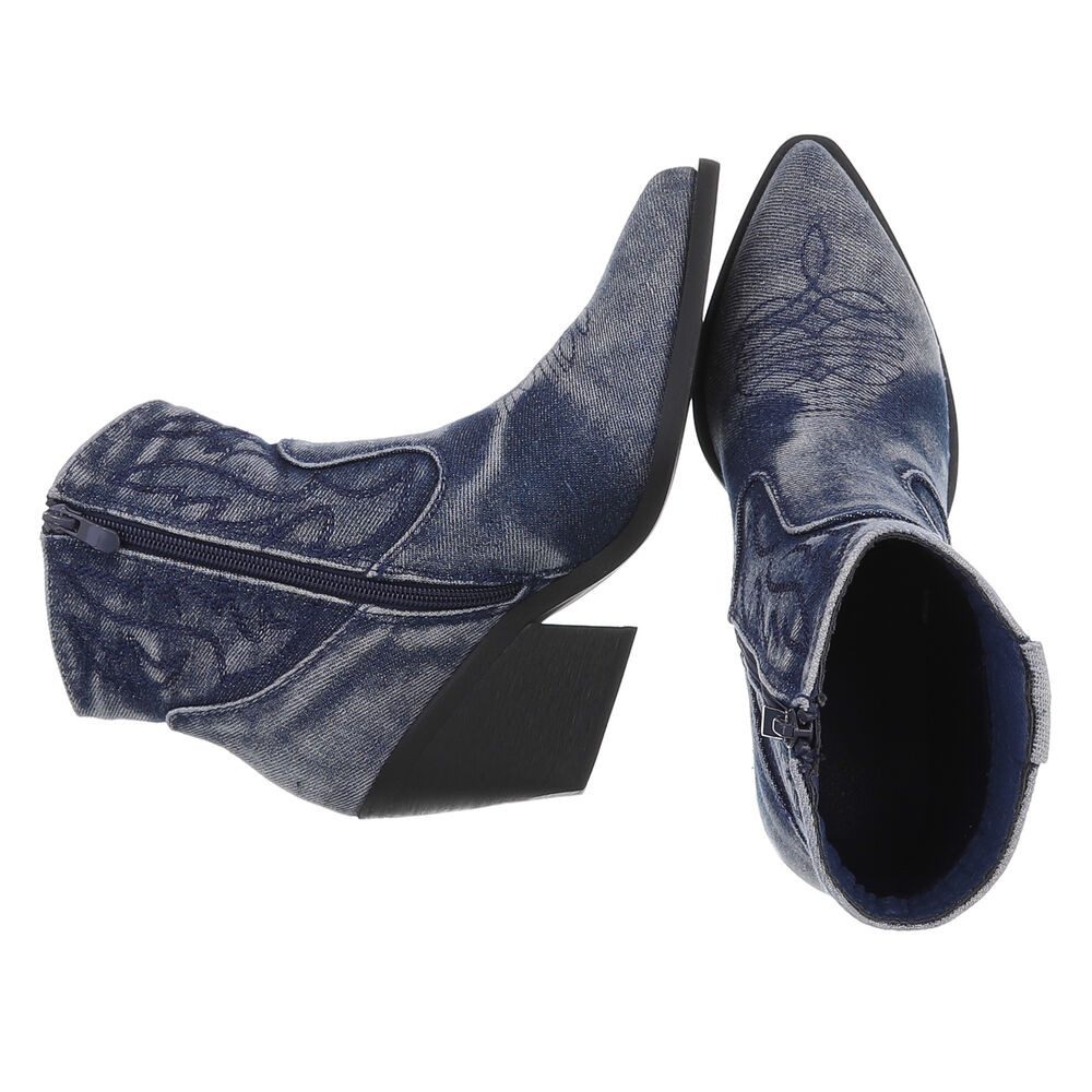 Ital-Design Damen Cowboyboots Western Westernstiefelette (88671885) günstig online kaufen