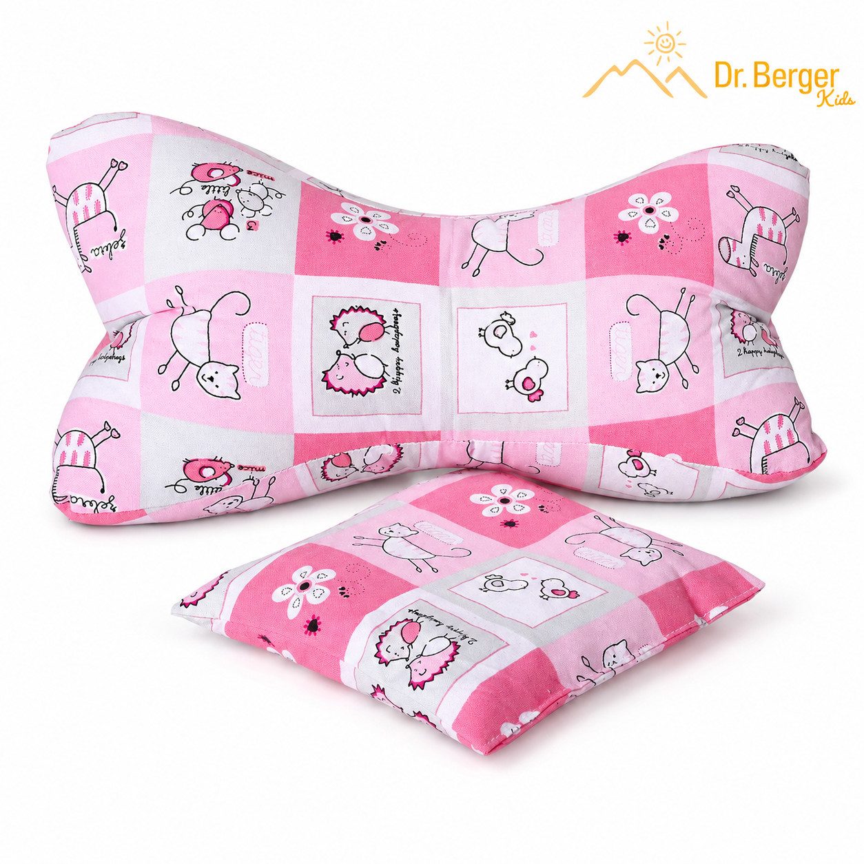 Dr. Berger Nackenstützkissen-Set Dr. Berger Kinder-Kuschelkissen-Set „Mia“, Set