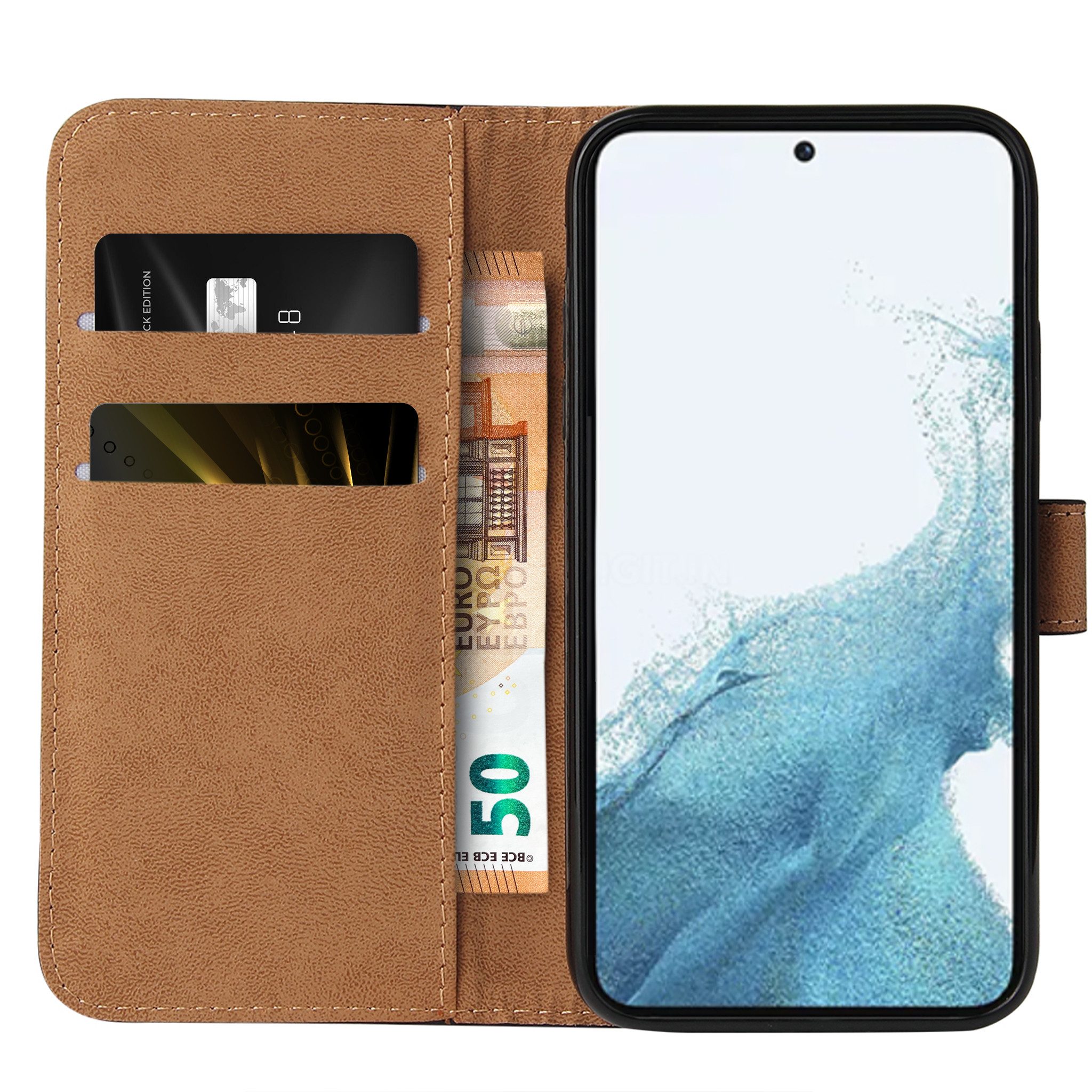 Tec-Expert Handyhülle Klapp Hülle für Samsung Galaxy A56 5G 6.7 Zoll, 6.7, Flip Case für Samsung Galaxy A56 5G