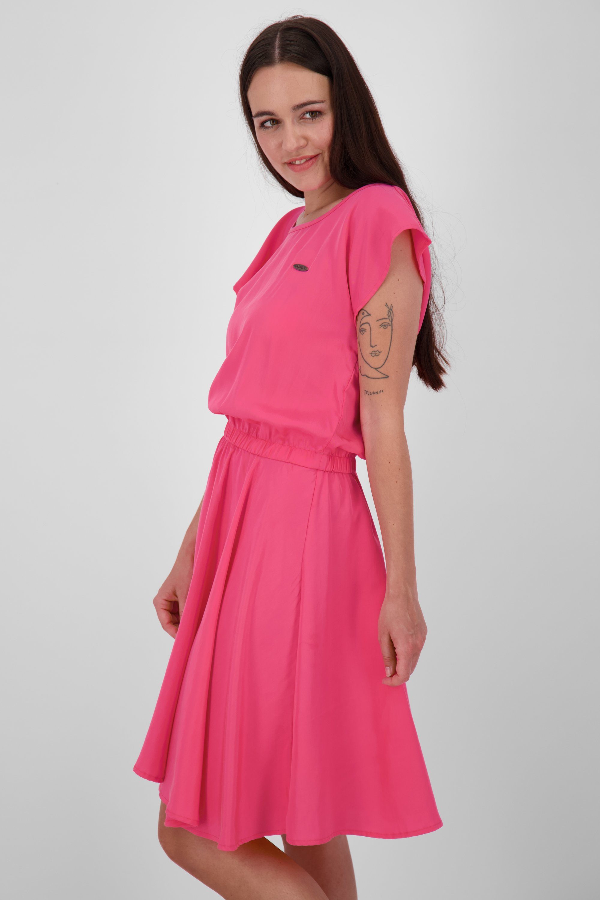 Alife & Damen IsabellaAK Kickin Kleid Sommerkleid, flamingo Dress Jerseykleid