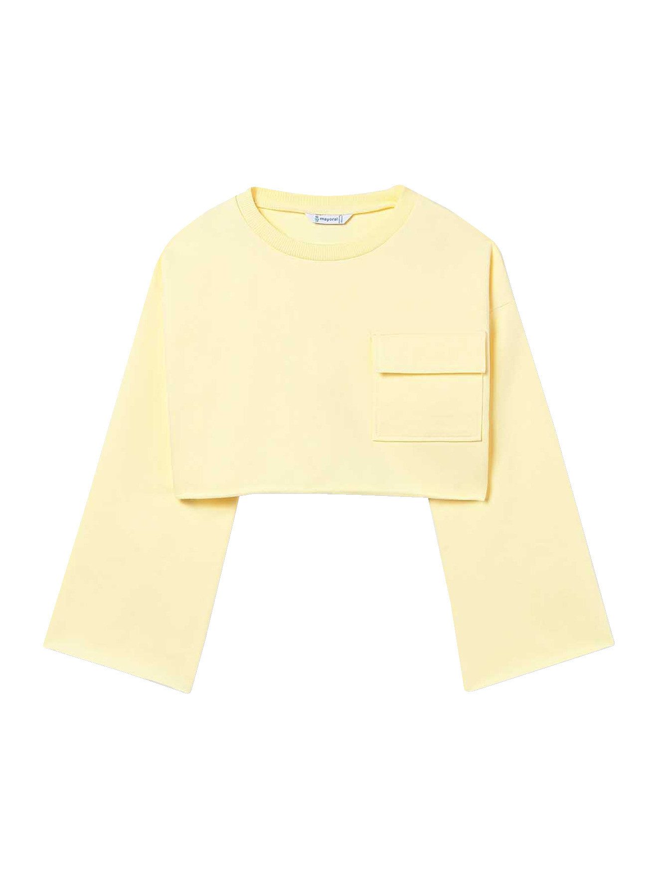 Mayoral Pullunder Set: Cropped-Shirt & Top Mädchen