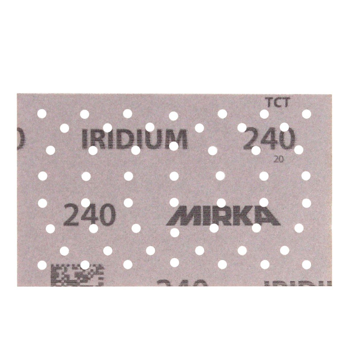 Mirka Schleifscheibe K240, 100 Schleifstreifen (246B109925) 81x133mm Grip Stk. IRIDIUM