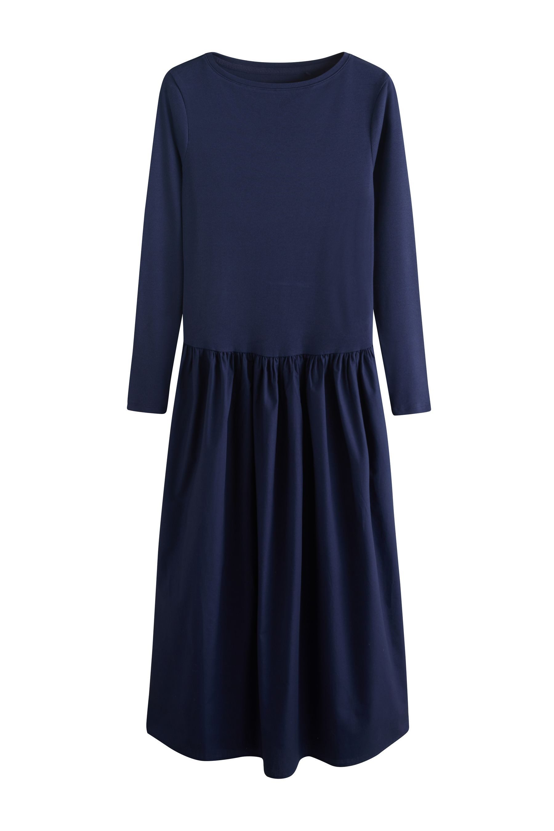 The Set Jerseykleid The Set Langarmkleider mit tiefer Taille, 2er-Pack (2-t günstig online kaufen
