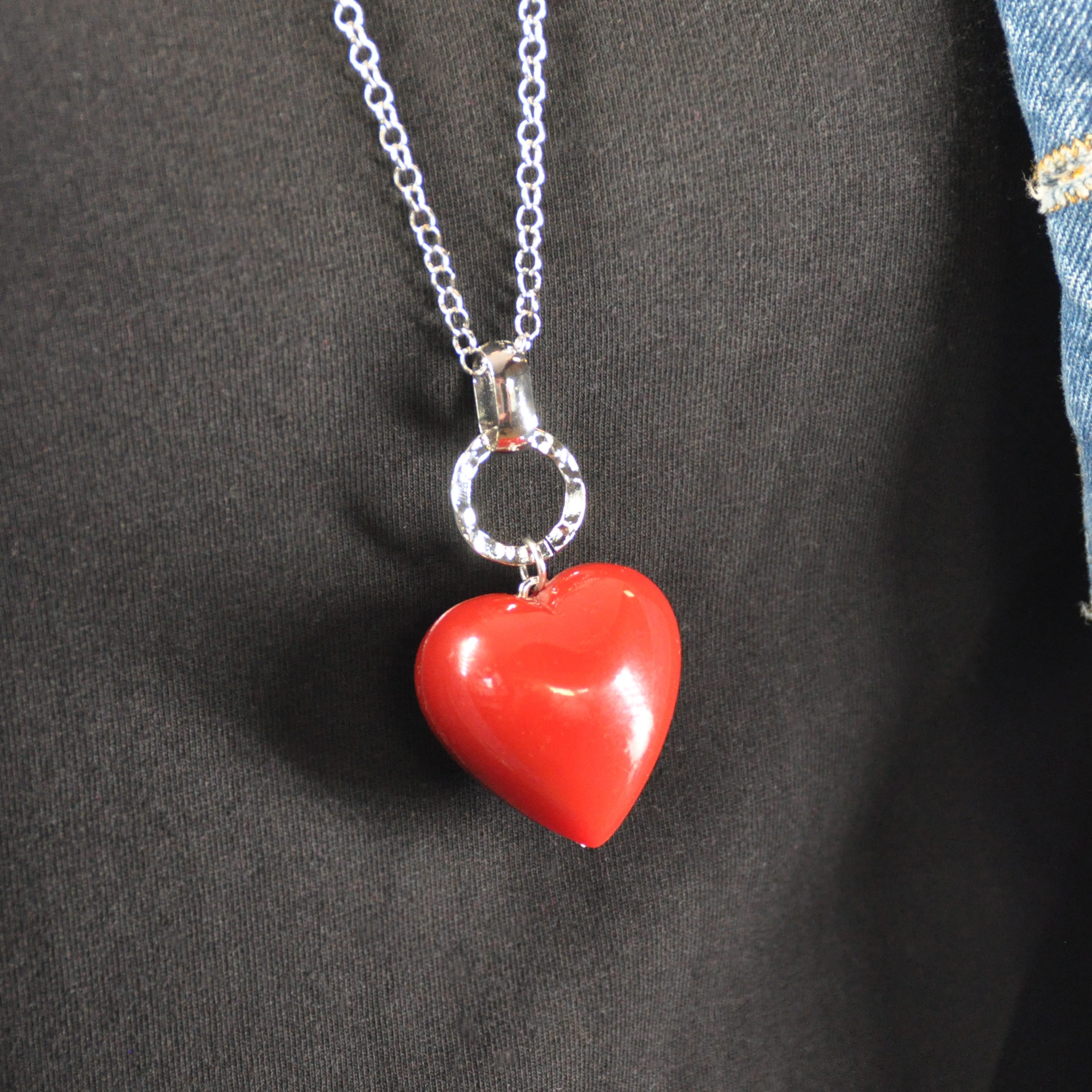 Firetti Herzkette Schmuck Geschenk Big Red Heart