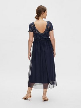 Mamalicious Spitzenkleid Mivana (1-tlg) Spitze, Drapiert/gerafft