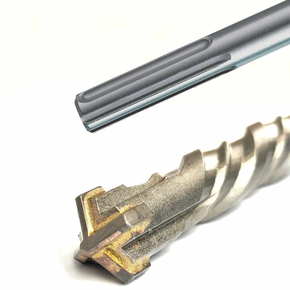 KLASEBO® Hammerbohrer SDS Max Дрель, Hammerbohrer, 35mm, 600mm, 4 Schneider, Betonbohrer
