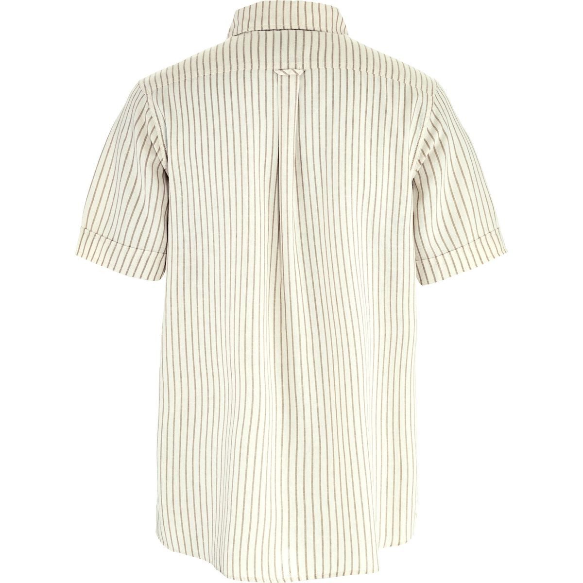 Fjällräven Kurzarmshirt övik Travel Shirt SS M Luftiges Reisehemd aus Hanf-Mix, ideal für heiße Tage und tropische