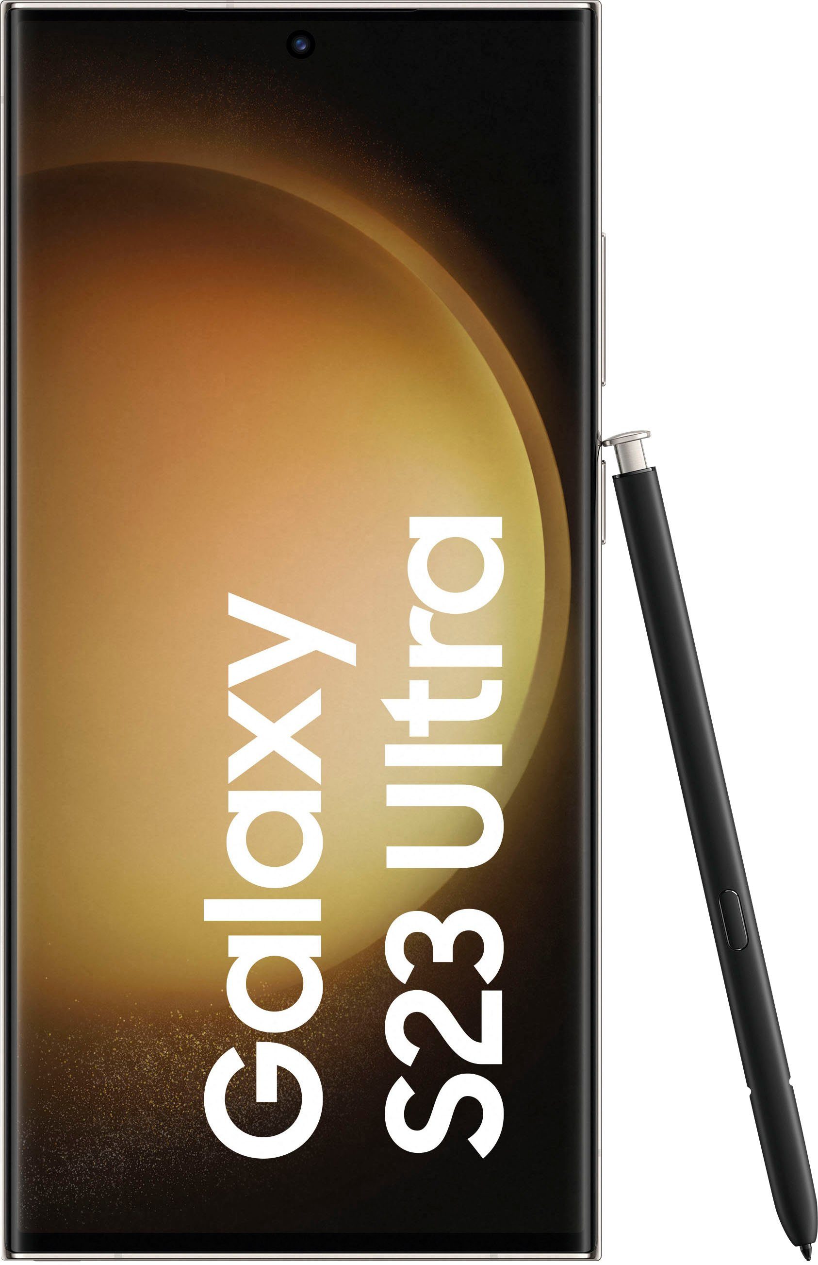 Samsung Galaxy S23 Ultra Beige (17,31 Zoll, Kamera) 512 Smartphone MP Speicherplatz, cm/6,8 200 GB