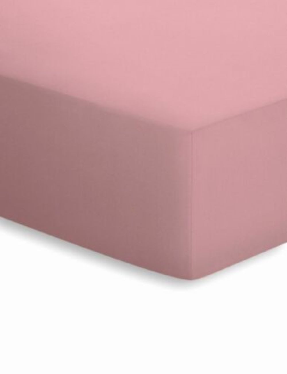 Adam Matheis Spannbettlaken Adam Matheis Spannbetttuch Jersey Elasthan 180 x 200 cm Rosa, Mischmaterial (95% Baumwolle, 5% Elasthan), Reaktivfärbung, Fullflexgummi