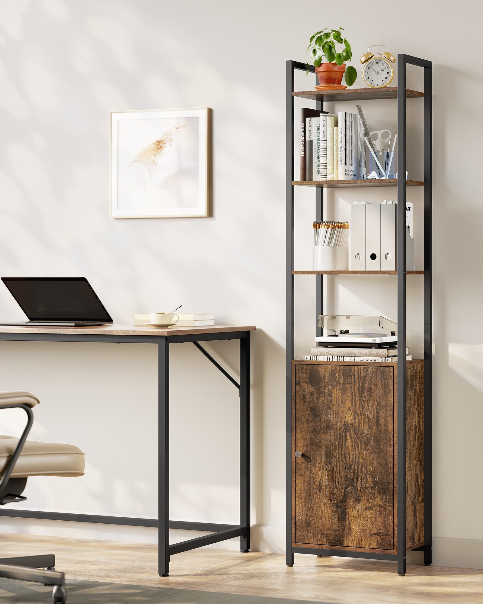 VASAGLE Bücherregal, 6 Ebenen, Regal, Standregal günstig online kaufen