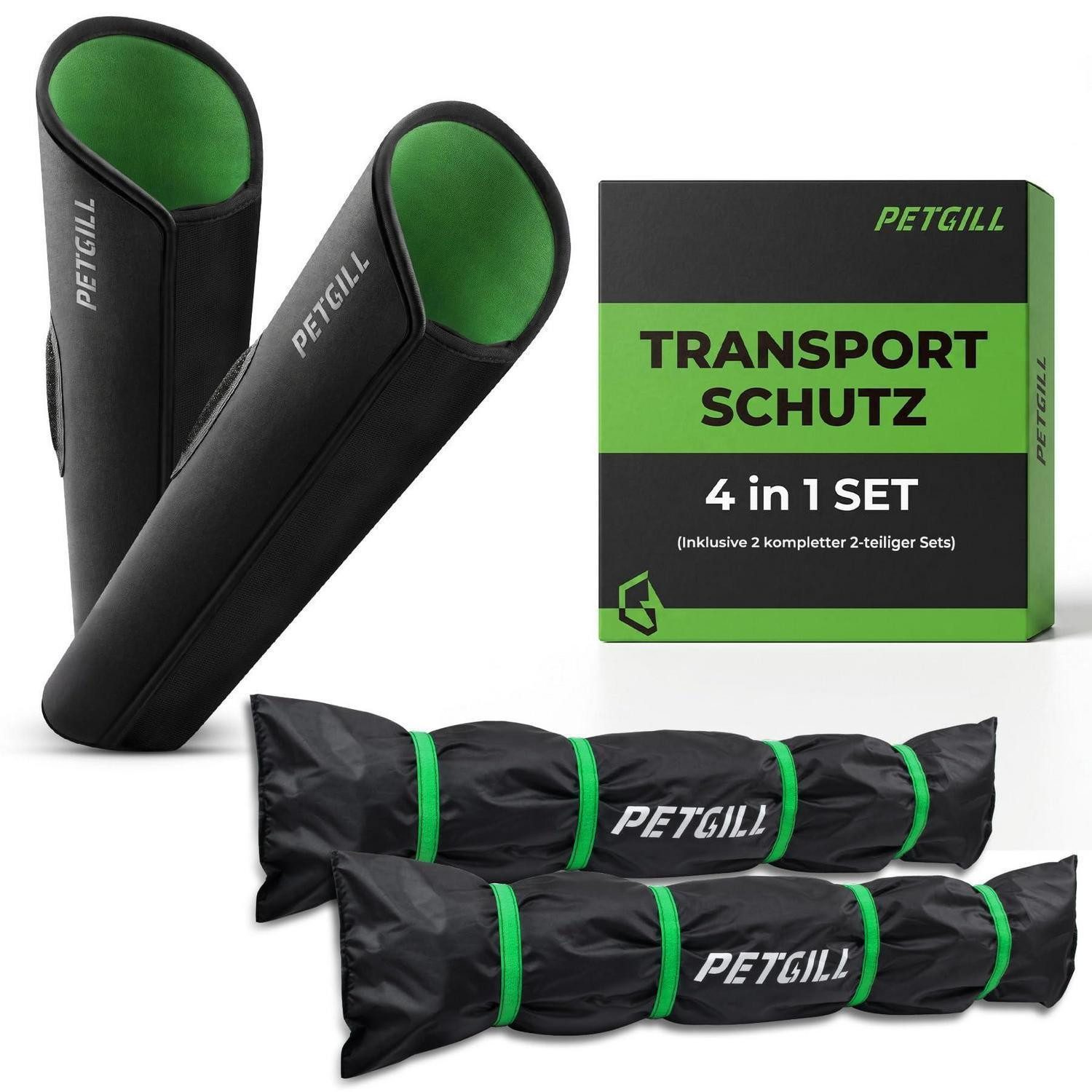 LuxusKollektion Schutz-Set E-Bike Transportschutz Set 2-teilig Akku Lenker