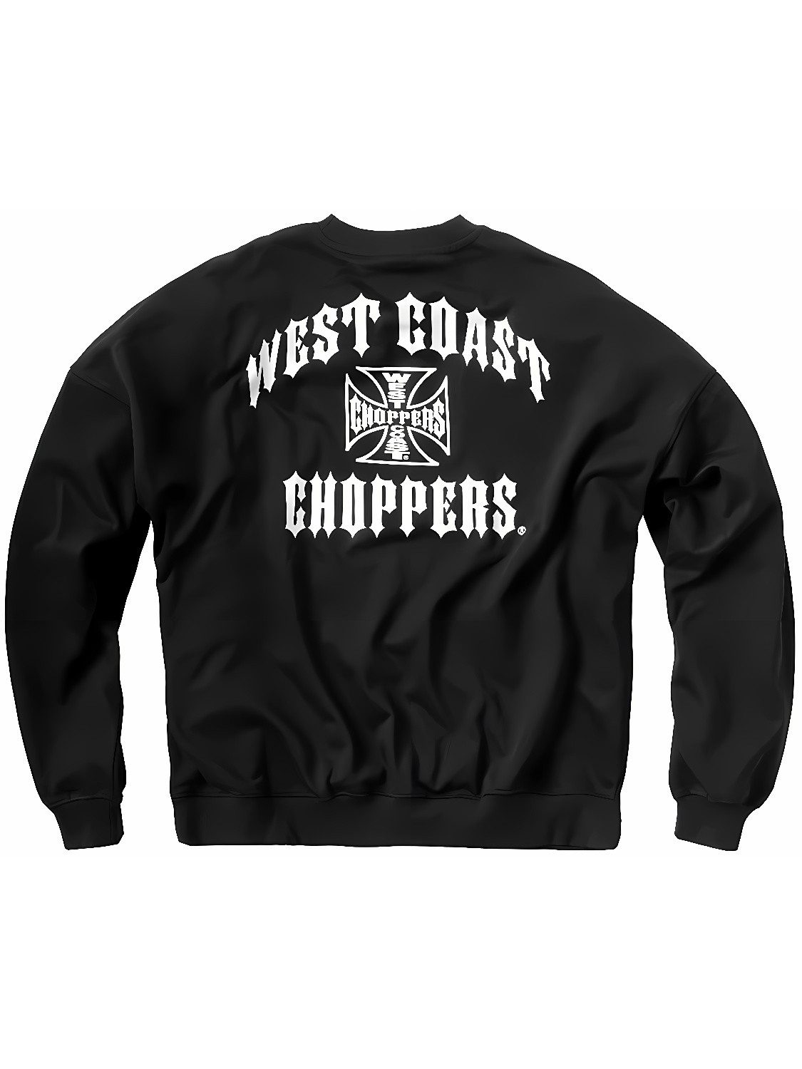 West Coast Choppers Rundhalspullover Iron Oversized Heavyweight Sweatshirt