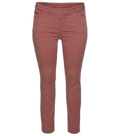 Z-One Regular-fit-Jeans »Z-ONE by ZABAIONE Jeans stylische Damen Hose Five-Pocket-Jeans Denim Strand-Hose Rot«