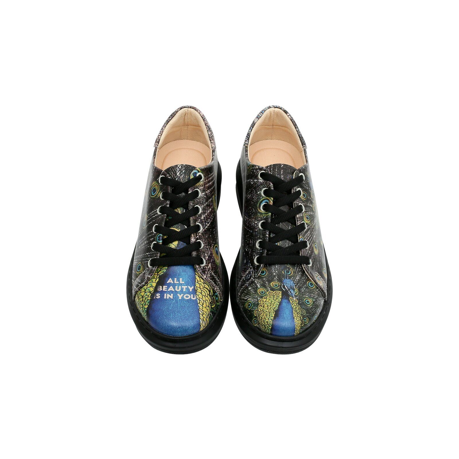 DOGO Myra Low-Top Sneaker All Beauty Is In You Damen Sneaker Plateausneaker günstig online kaufen