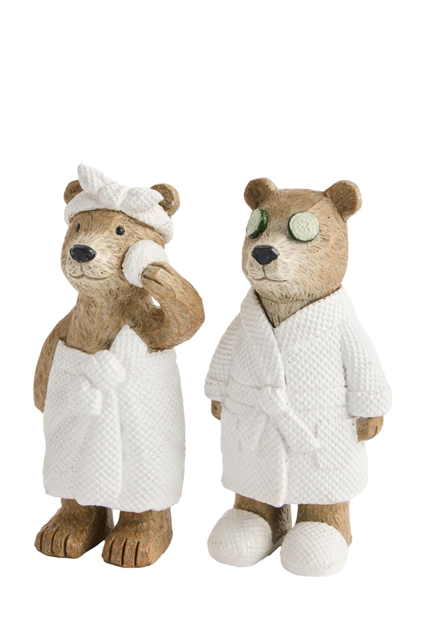 Next Dekofigur Bertie Bear Spa Badezimmerdeko, 2er-Set günstig online kaufen