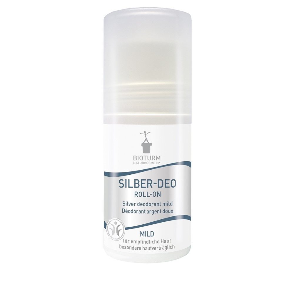 Bioturm Deo-Roller Silber - Deo Roll-On mild 50ml