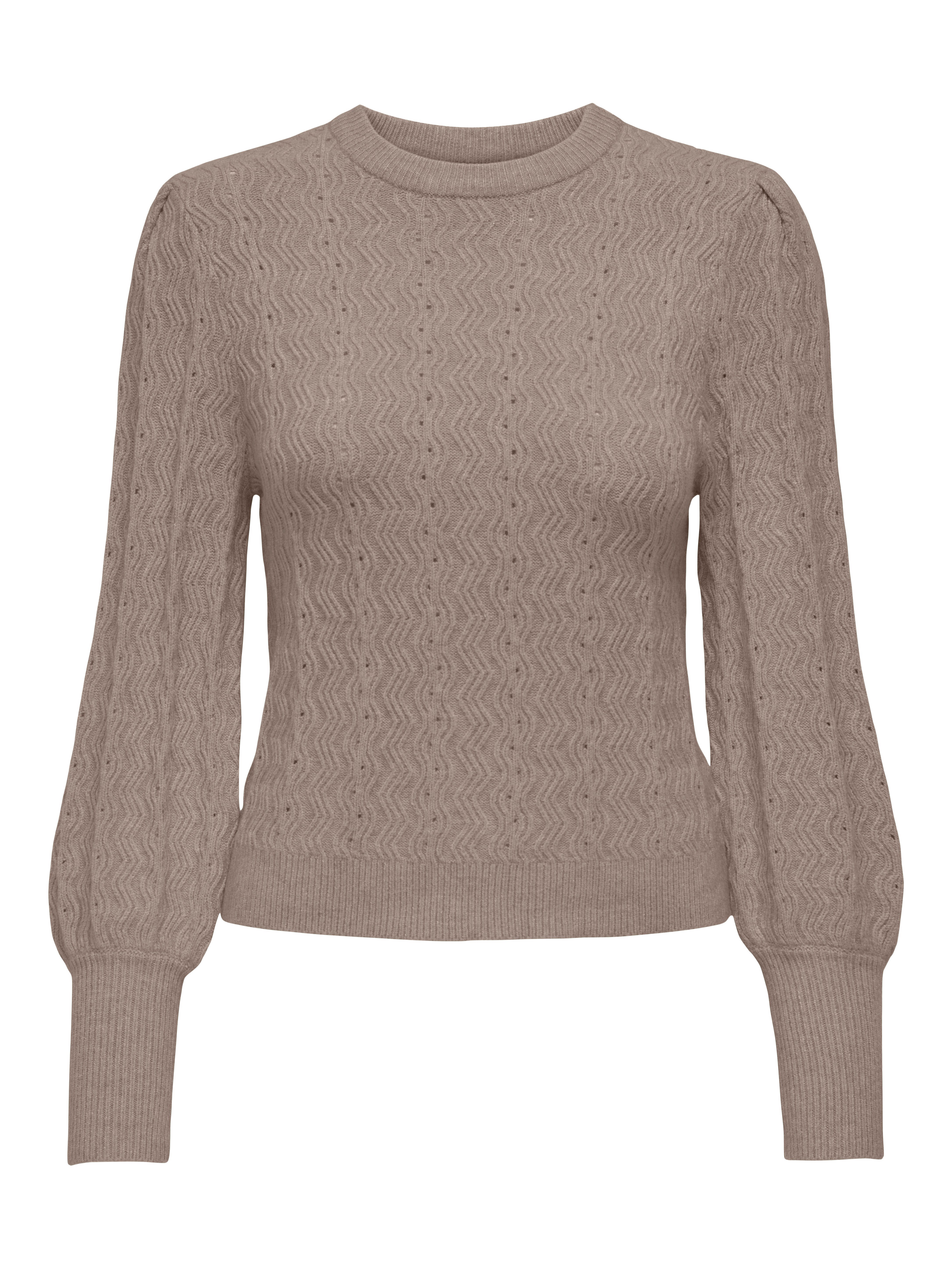 ONLY Rundhalspullover ONLKATIA LS STRUC PUFF ONECK CC KNT günstig online kaufen