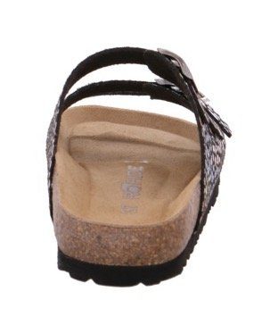 Rohde Alba Pantolette, Sommerschuh, Schlappen, Hausschuh mit buntem Druck, günstig online kaufen