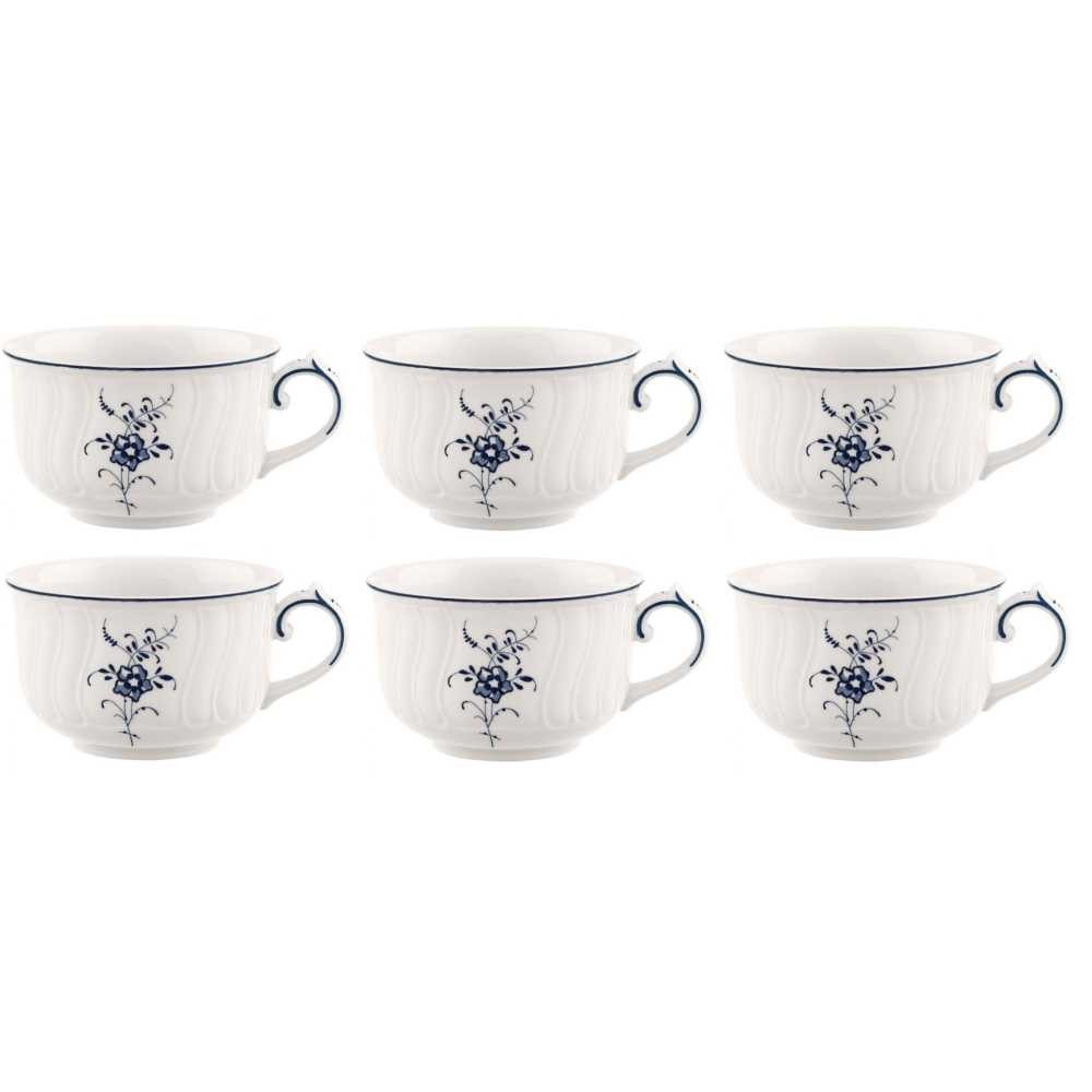 Villeroy & Boch Tasse Vieux Luxembourg, Porzellan, Spülmaschinengeeignet