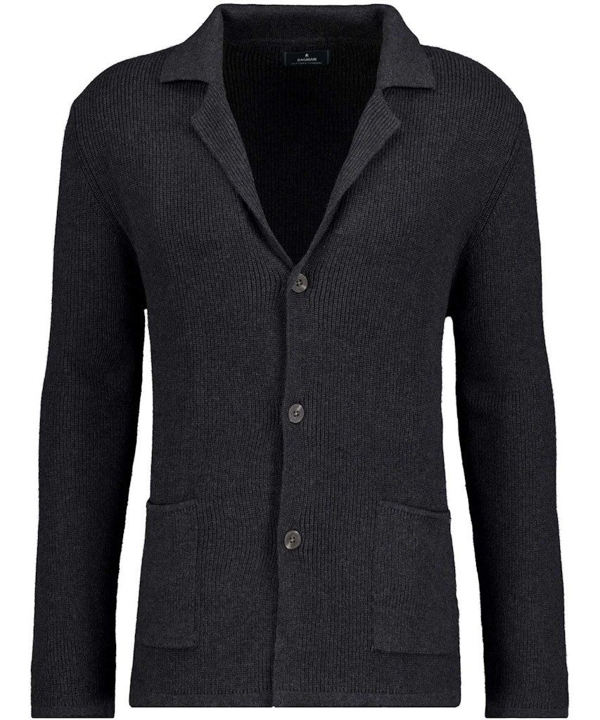 RAGMAN Strickjacke Blazer, 3 buttons