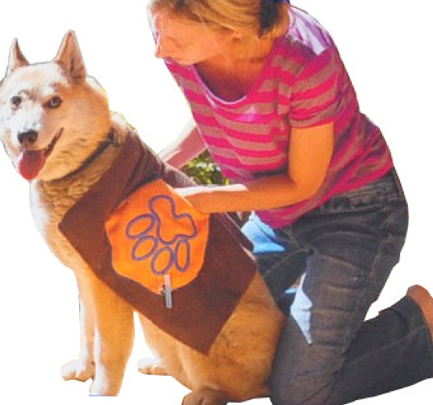 BURI Putzhandschuh 2x Hundepflegeset aus mit Microfaser Waschhandschuh + Hundehandtuch wa