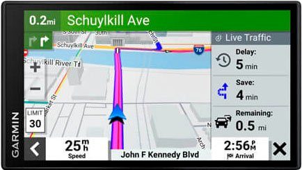 Garmin DRIVESMART™ 66 EU, MT-D Navigationsgerät (Karten-Updates) – Bild 3 von 5