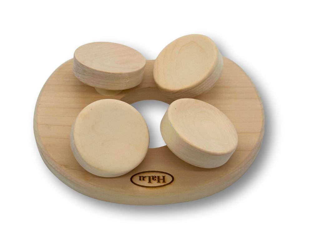 HaLu BV Sauna-Rückenlehne Sauna ergonomische Kopfstütze / Saunakissen Espe günstig online kaufen