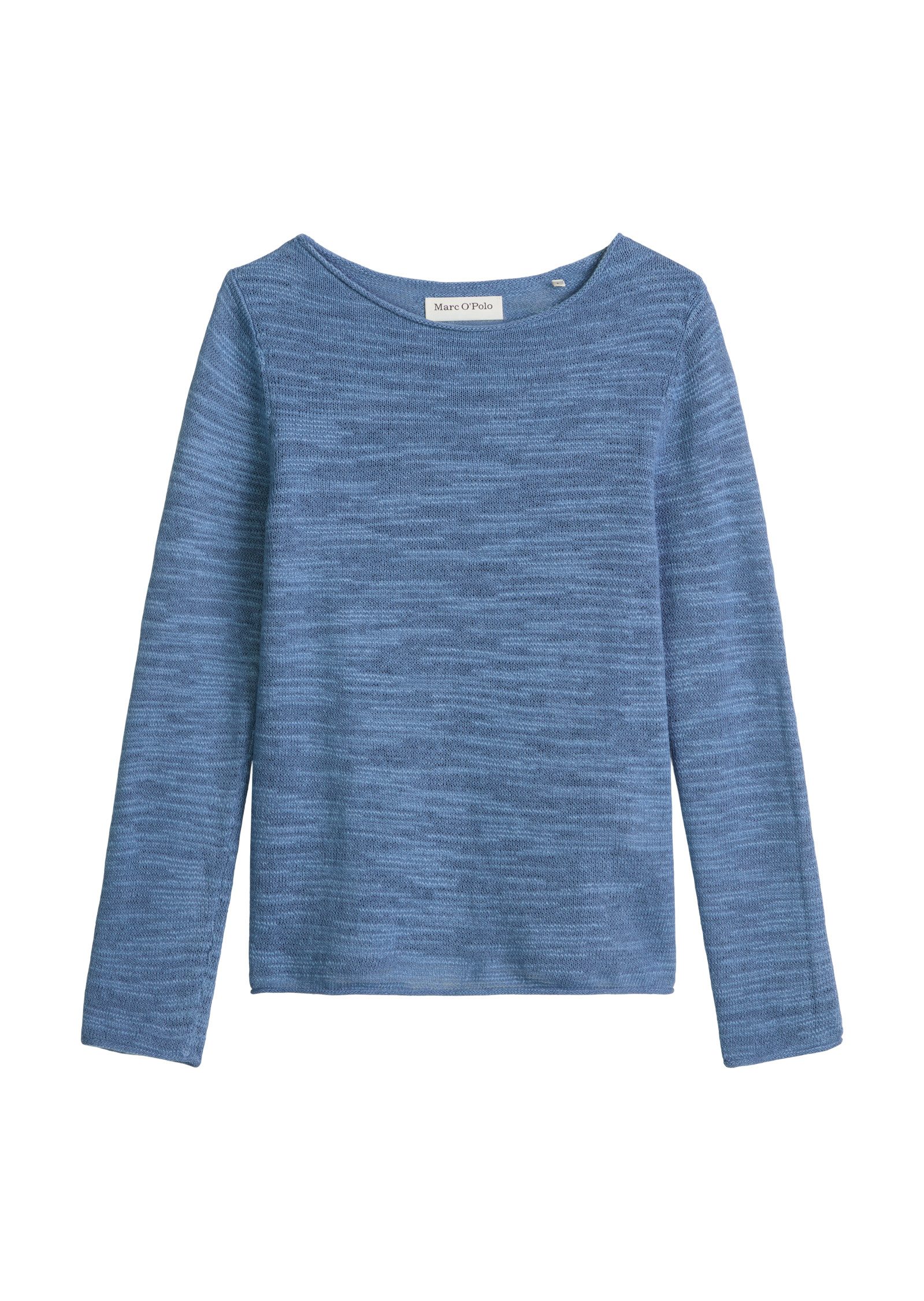 Marc O'Polo Strickpullover aus Leinen-Baumwolle-Mix