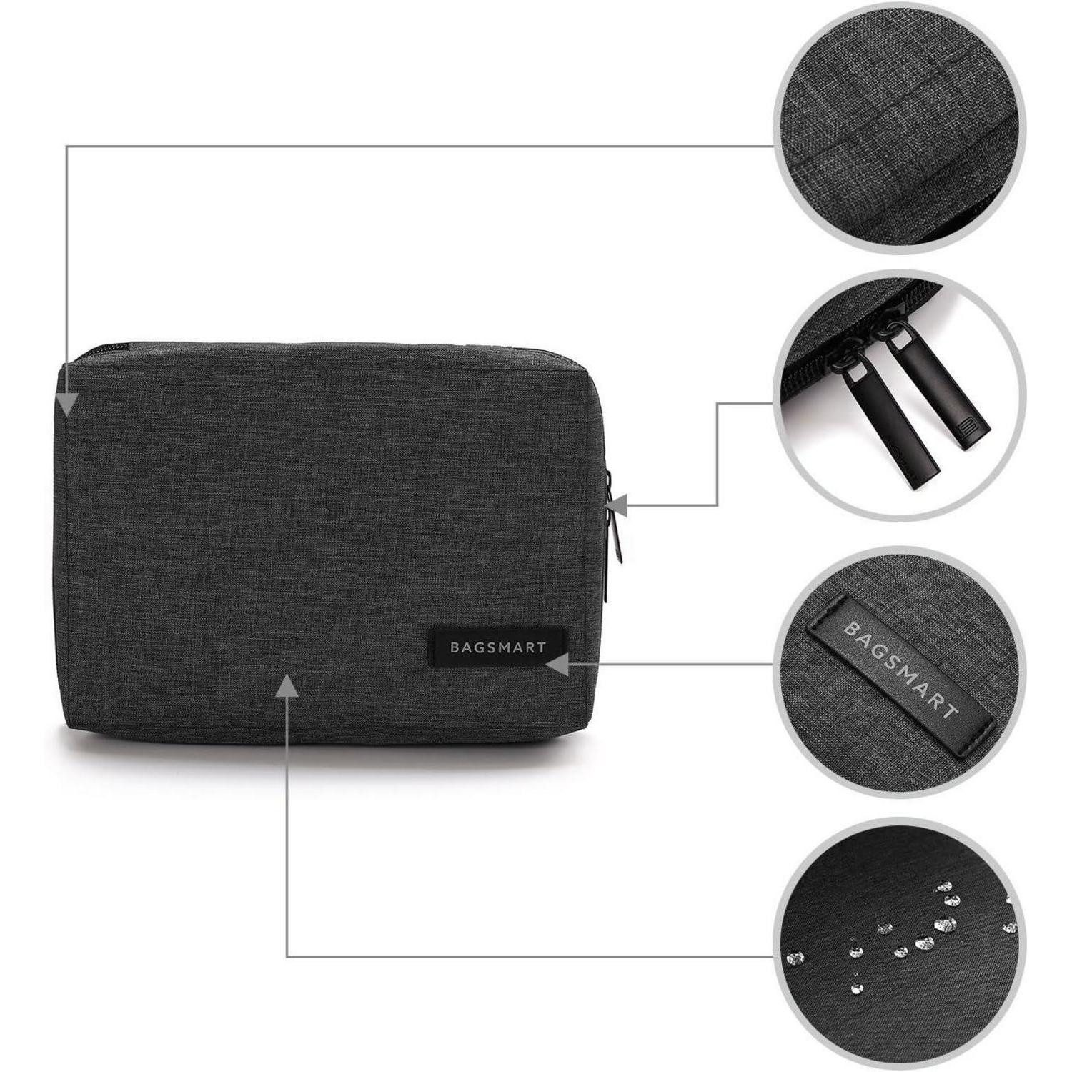 LuxusKollektion Taschenorganizer Electronics Cable Organizer for USB Sticks Memory Cards