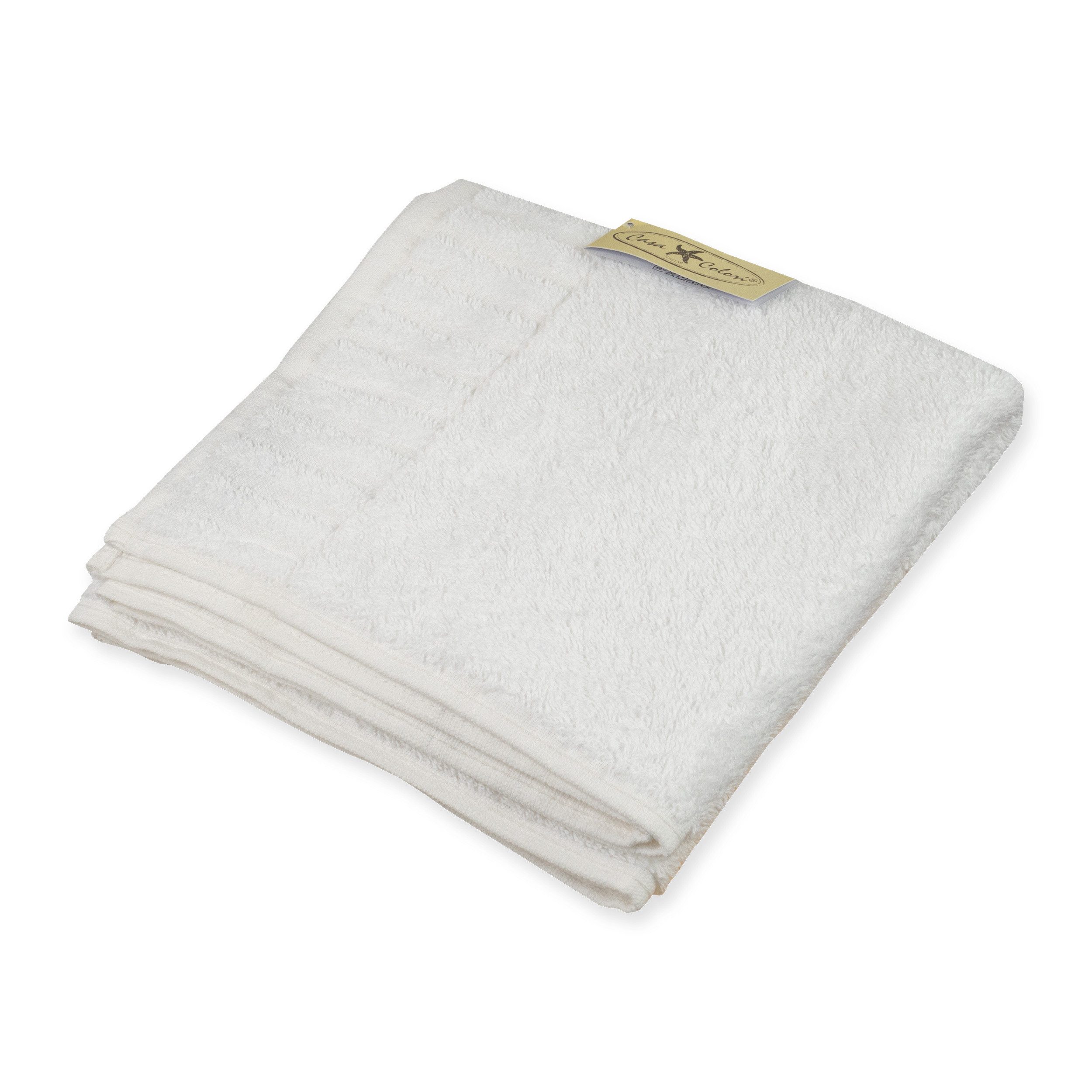 Casa Colori Handtuch Uni, Frottier (1-St), günstig online kaufen